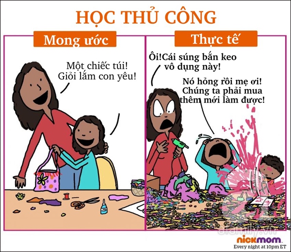 Mẹ nuôi con nhỏ