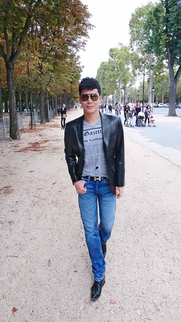 Nathan Lee rong chơi tại Paris 5