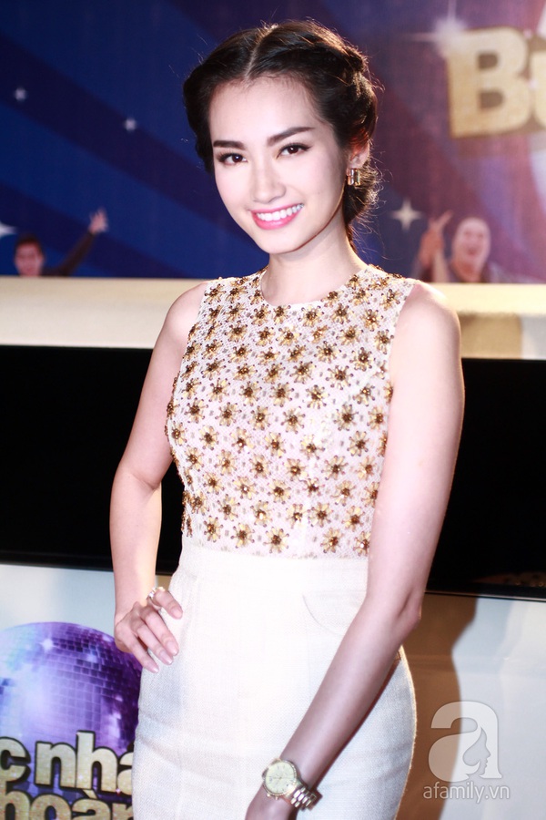 Thủy Ti&ecirc;n khoe d&aacute;ng thon gọn đi cổ vũ th&iacute; sinh BNHV 2014  21
