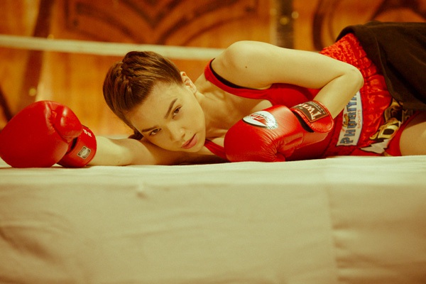 Hồ Ngọc Hà cá tính và mạnh mẽ với hình ảnh boxing girl 8