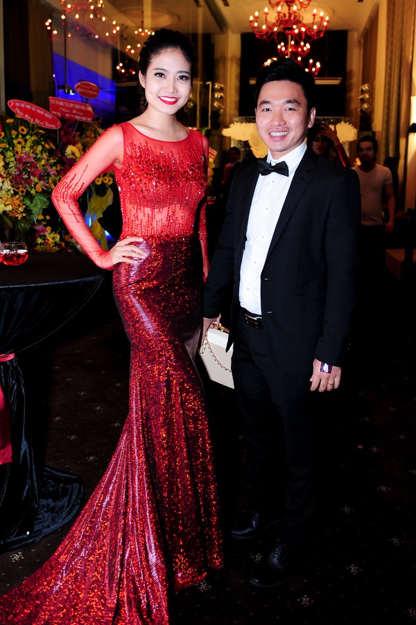 Hoa hậu Trần Thị Quỳnh đưa con gái nhỏ cùng dự sự kiện 4