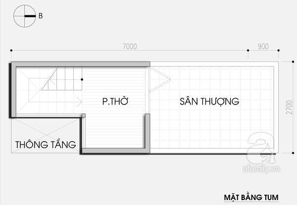 Thiết kế nhà 19m² 