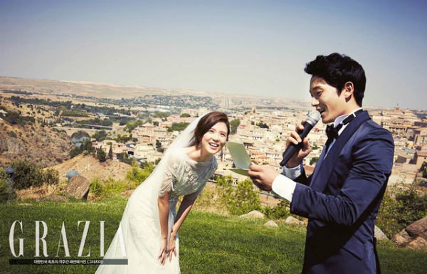 Trọn bộ ảnh cưới đẹp như mơ của Lee Bo Young – Ji Sung 19