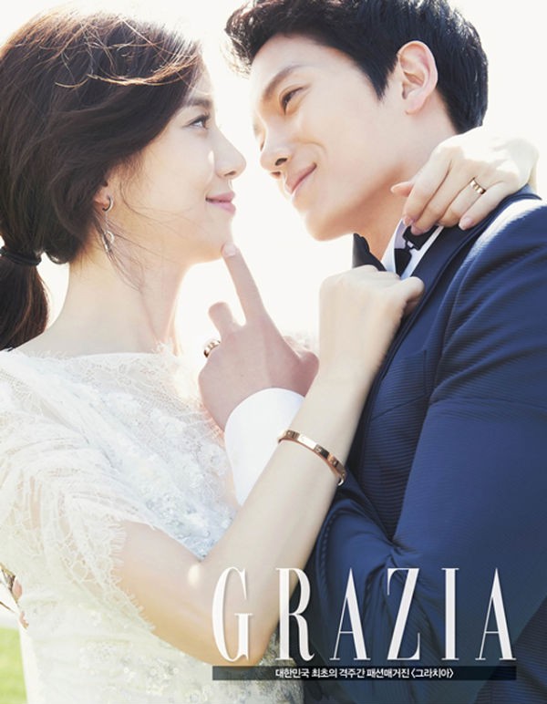 Trọn bộ ảnh cưới đẹp như mơ của Lee Bo Young – Ji Sung 20