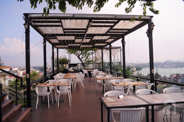 Cafe sân thượng Rooftop biến sân thượng thành nơi thư giãn tuyệt vời