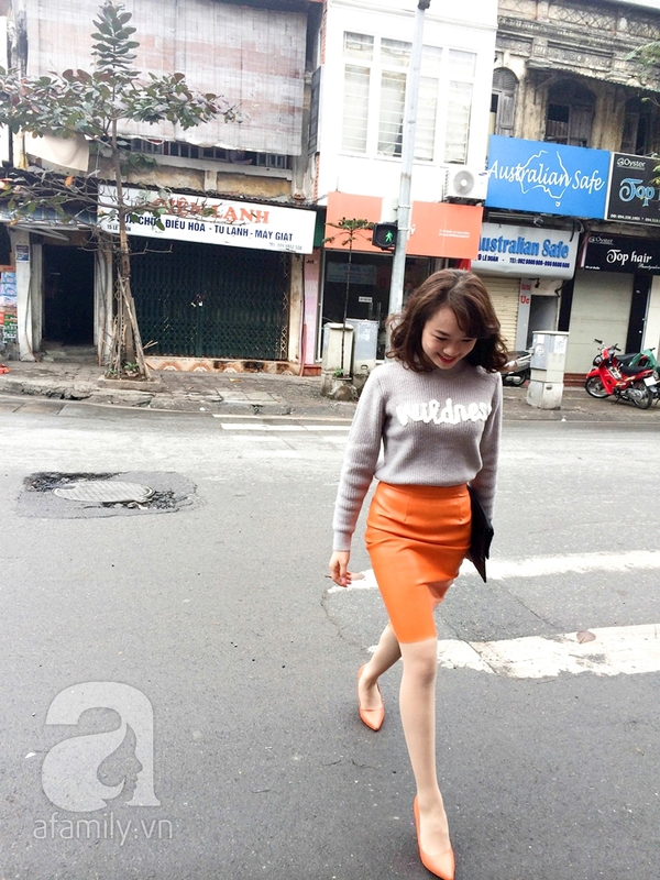 Ngắm street style nữ tính, nổi bật của phái đẹp Hà Thành 1