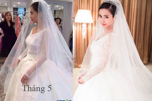 Có gì đặc biệt trong váy cưới của Angela Baby và HariWon