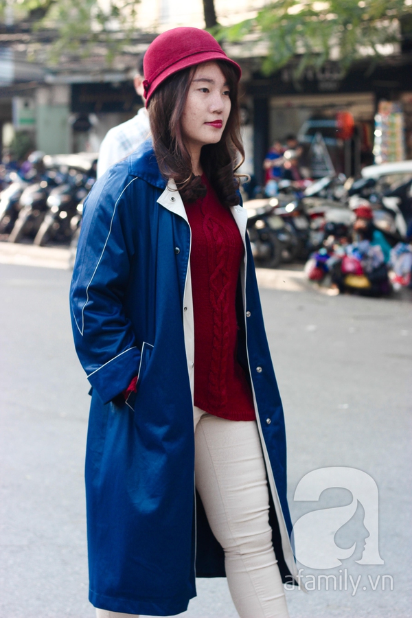 Street style ngập tràn không khí lễ hội của các quý cô Hà Thành  13