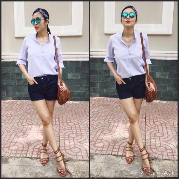 street style sau sinh của Hà Tăng 