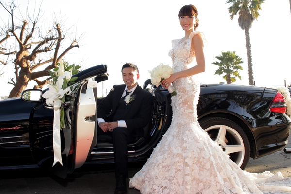 Những bộ váy cưới lộng lẫy nhất showbiz Việt năm 2014 32