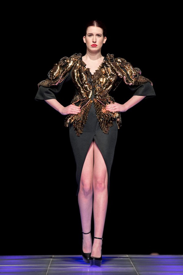 Tuyết Lan làm vedette trong show của Lý Quí Khánh tại New York Fashion Week 2015 41