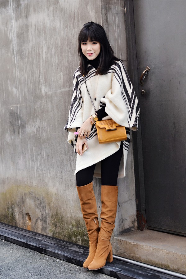 Họa tiết v&agrave; m&agrave;u sắc m&ugrave;a xu&acirc;n ngập tr&agrave;n street style ch&acirc;u &Aacute; 4