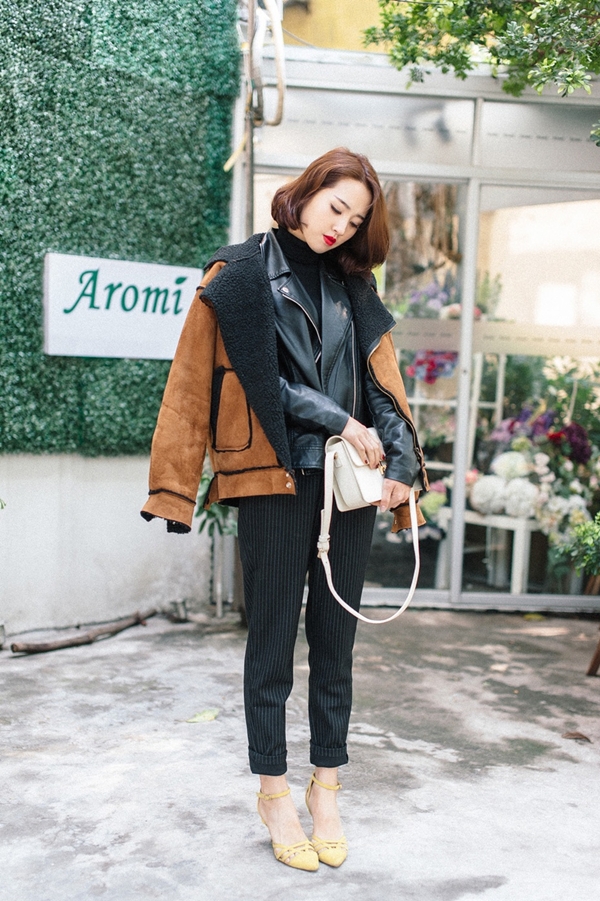 Họa tiết v&agrave; m&agrave;u sắc m&ugrave;a xu&acirc;n ngập tr&agrave;n street style ch&acirc;u &Aacute; 12