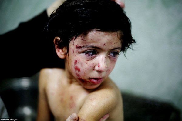  Những bức hình về trẻ em ám ảnh từ vùng chiến sự Gaza 3