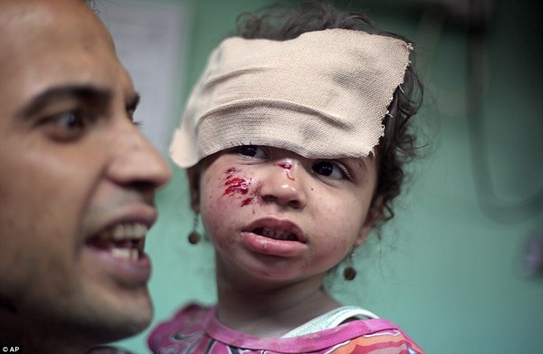  Những bức hình về trẻ em ám ảnh từ vùng chiến sự Gaza 8