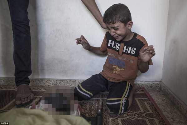  Những bức hình về trẻ em ám ảnh từ vùng chiến sự Gaza 9