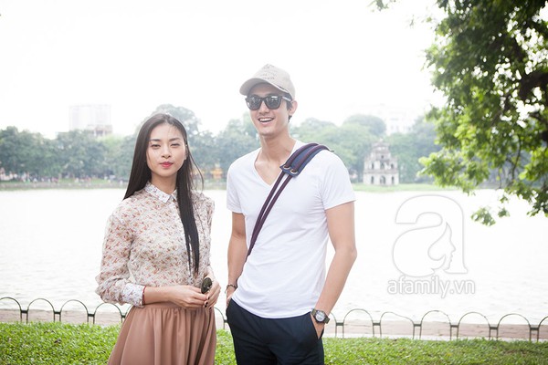 Ngô Thanh Vân cùng Kim Ki Woo dạo hồ Gươm và đi lễ đền Ngọc Sơn 6