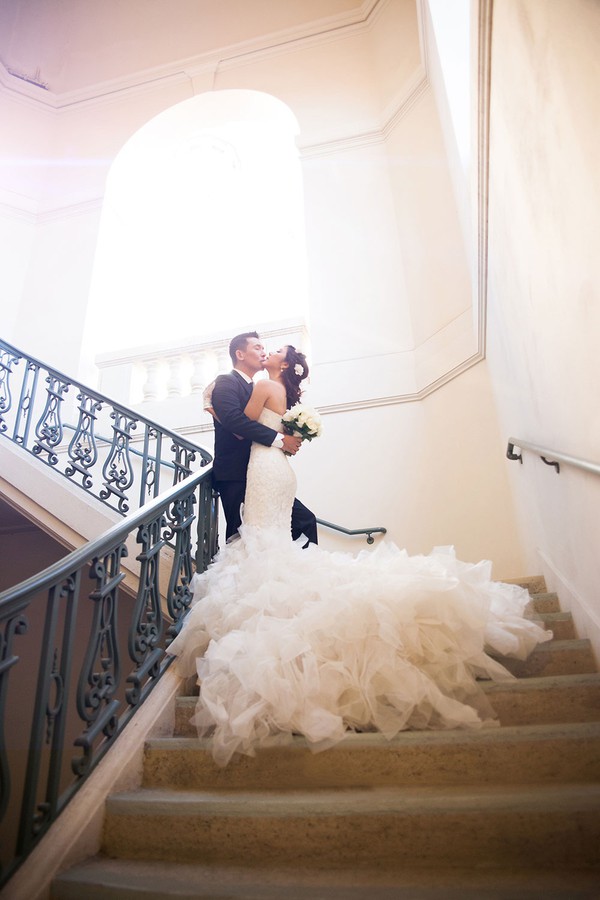 Ngắm trọn ảnh cưới l&atilde;ng mạn của Ngọc Quy&ecirc;n v&agrave; chồng Việt kiều 7