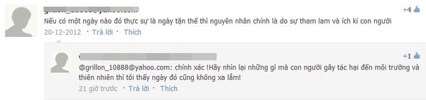 Ngày tận thế: Dân tình nói gì khi Ngày tận thế: Dân tình nói gì khi