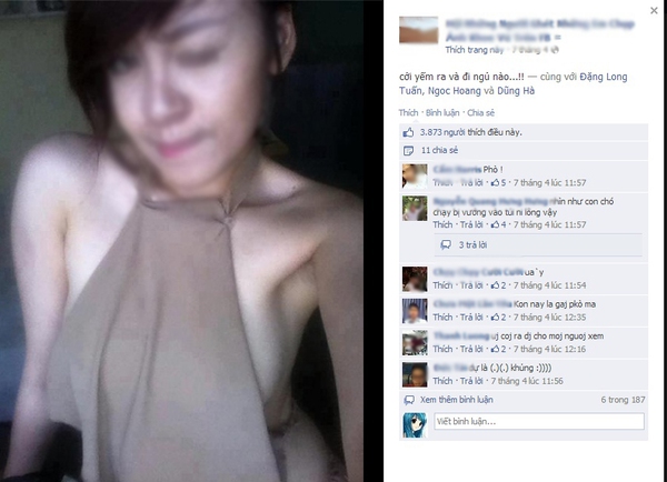 Đỏ mặt v&igrave; ảnh n&oacute;ng của g&aacute;i Việt ngập tr&agrave;n Facebook  5
