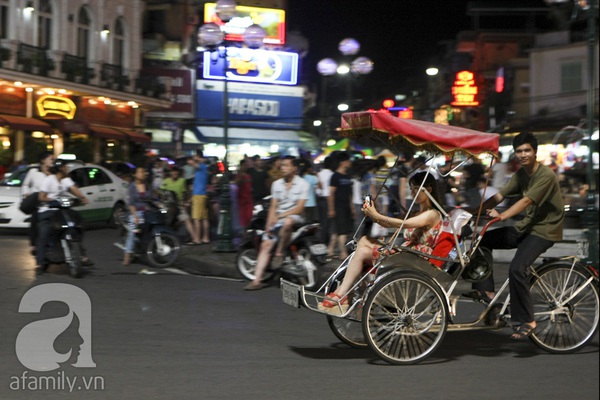 Mưa về, H&agrave; Nội 