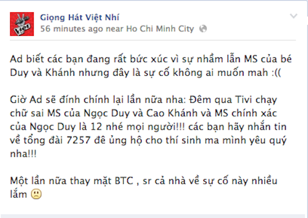 The Voice Kids nhầm lẫn khó hiểu, Hà Nội đề nghị TP.HCM xử lý trường hợp Phương Trinh  3