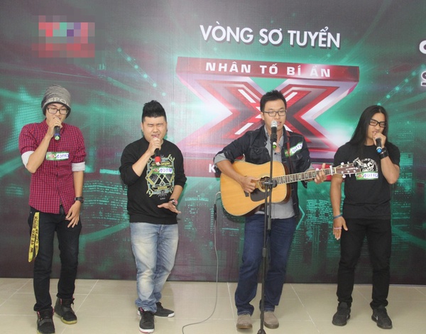 Hồ Quỳnh Hương đến cổ vũ thí sinh X-Factor với gương mặt lạ lẫm 8