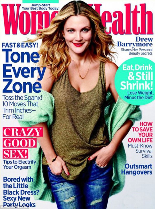 Drew Barrymore không muốn con sống cuộc đời giống mình 1 Drew Barrymore không muốn con sống cuộc đời giống mình 1