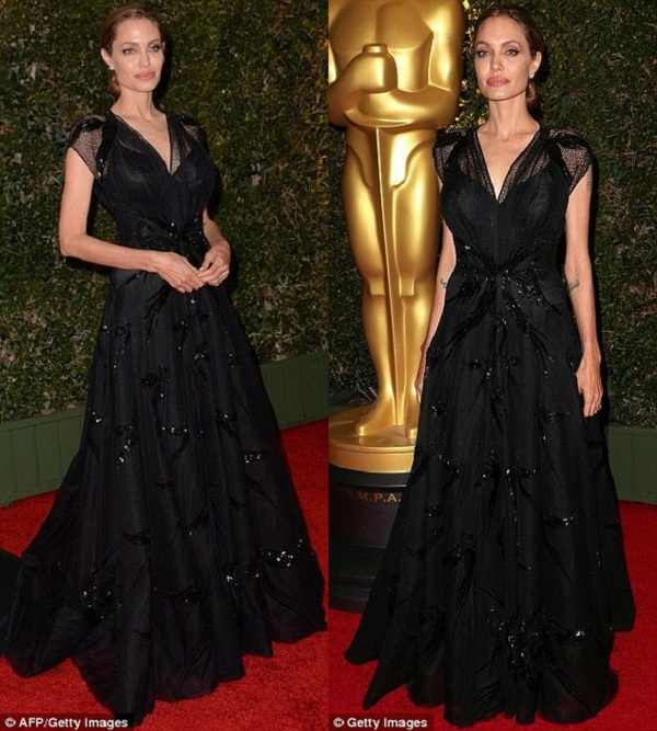 Angelina Jolie bật khóc khi nhận giải thưởng Oscar danh dự 2