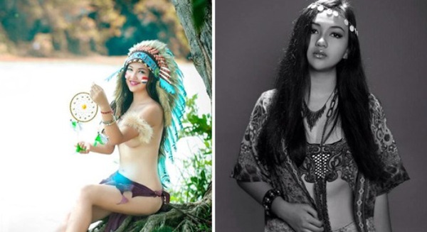 Nữ sinh 16 tuổi chụp ảnh bán nude gây thị phi nhất năm 2015