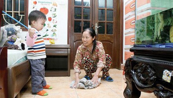 Đắt đỏ dịch vụ gi&uacute;p việc dịp Tết