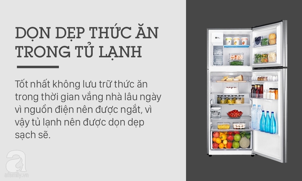 10 điều cần làm trước khi rời khỏi nhà nghỉ Tết