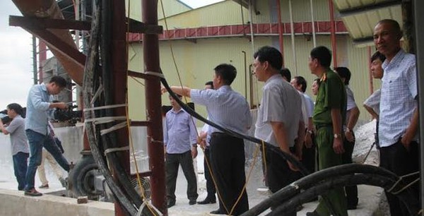 C&ocirc;ng ty xả thải 