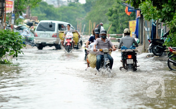 Đ&ecirc;m nay, Bắc Bộ sẽ c&oacute; mưa to đến rất to do b&atilde;o số 2
