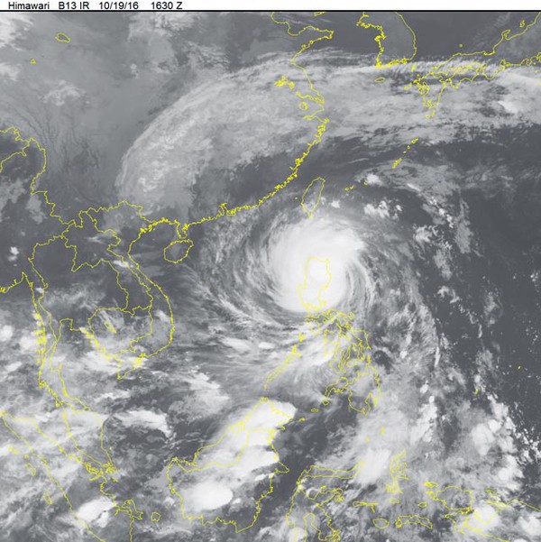 Dự báo thời tiết hôm nay (20.10): Bão số 7 suy yếu, siêu bão Haima sẽ chính thức tiến vào biển Đông