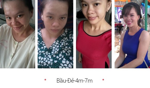 Bức ảnh truyền cảm hứng làm đẹp cho chị em: “Lột xác” xinh đẹp như hot girl sau khi sinh