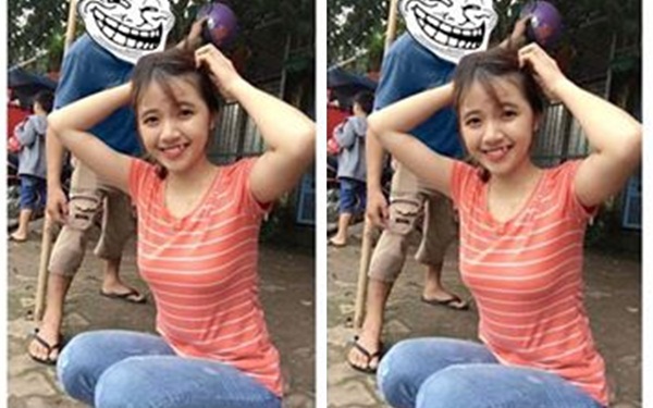 Xinh như hot girl lên mạng nhờ sửa ảnh vẫn bị chế đủ kiểu 