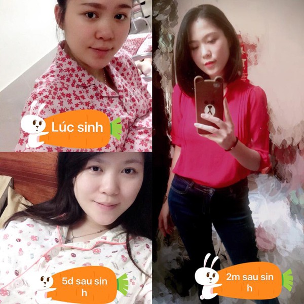 Bức ảnh truyền cảm hứng làm đẹp cho chị em: “Lột xác” xinh đẹp như hot girl sau khi sinh