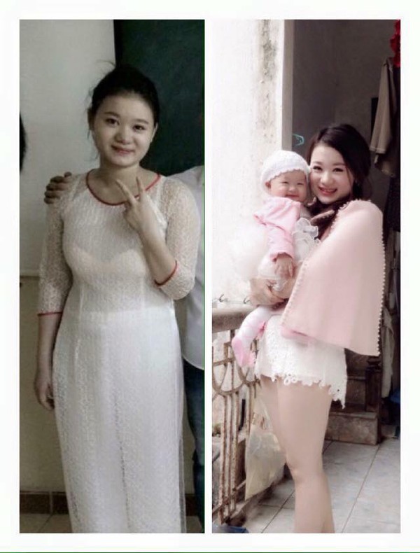 Bức ảnh truyền cảm hứng làm đẹp cho chị em: “Lột xác” xinh đẹp như hot girl sau khi sinh