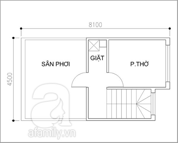 Tư vấn thiết kế hợp lý cho nhà 29 mét vuông hai mặt tiền 3