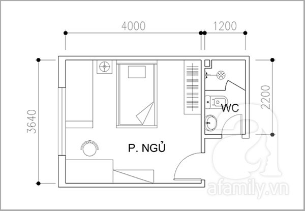 Tư vấn cải tạo phòng ngủ nhỏ sao cho thoải mái và thoáng mát 2