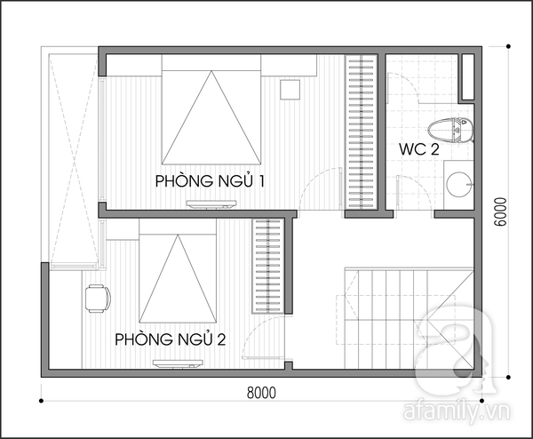 Tư vấn thiết kế nhà rộng 48 mét vuông hiện đại và thoáng mát 2