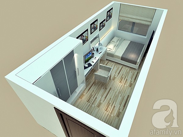 Tư vấn chi tiết cách  bố trí và chọn nội thất cho phòng ngủ 12m²  2