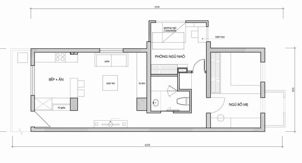 Căn hộ tập thể cũ ở Hà Nội đẹp như chung cư cao cấp sau cải tạo 6