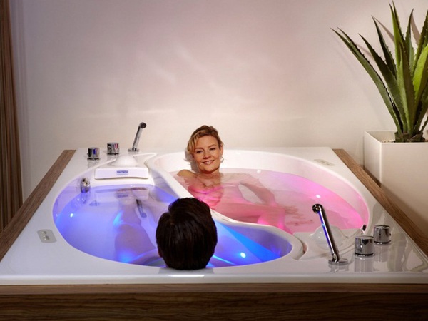 Bồn tắm uyên ương – món nội thất nhà tắm lãng mạn cho cặp đôi 2