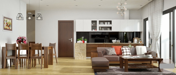 Tư vấn cải tạo và bố trí nội thất cho căn hộ 70m² 3