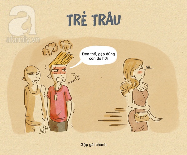 trẻ trâu và đàn ông