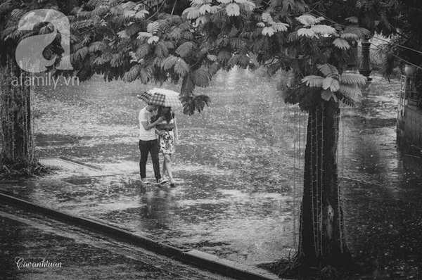 tình yêu trong mưa