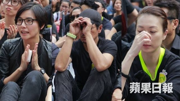 Hàng loạt sao hạng A Hồng Kông cùng 20 nghìn người biểu tình 7
