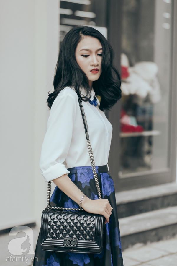 Trở lại l&agrave;m việc với cả tuần mặc đẹp & phong c&aacute;ch c&ugrave;ng sơmi trắng 7